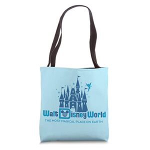 walt disney world 50th anniversary the most magical place tote bag