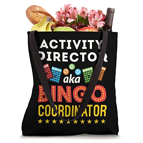 Activity Director Nursing Home Recreational Therapist Bingo Tote Bag