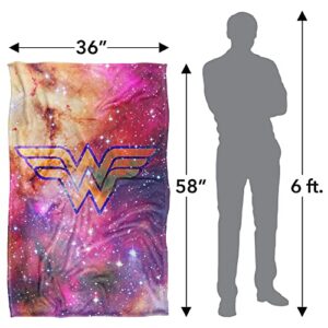 Wonder Woman Wonder Galaxy Silky Touch Super Soft Throw Blanket 36" x 58"