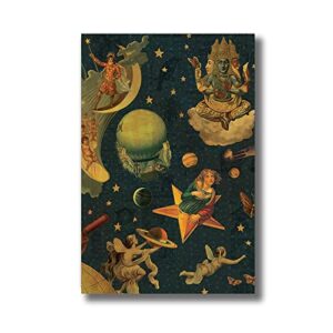 XIANGFA The Smashing Pumpkins Flag Mellon Collie and the Infinite Sadness Poster Canvas Wall Art Print Painting Posters unframed 12x18inch(30x45cm)