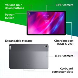 Lenovo - Tab P11 Plus - Tablet - 11" 2K Display - MediaTek Octa-Core Processor - 4GB Memory - 128GB Storage - Dolby Atmos - Android 11 - Bluetooth & Wi-Fi - Long Battery Life
