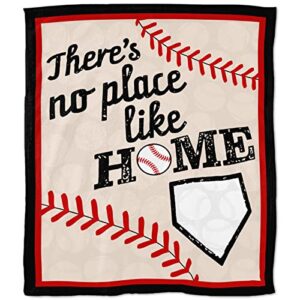 love baseball soft blanket warm cozy throw blanket lightweight home blankets bed couch sofa 50″x40″