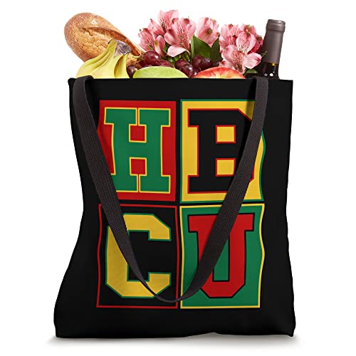 HBCU Block Letters Grads Alumni African American Tote Bag