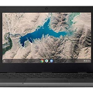 Lenovo 100E Chromebook 2ND Gen Laptop Computer, 11.6" HD (1366 X 768) Display, MediaTek MT8173C Processor, 4GB RAM, eMMC TLC SSD, Powervr GX6250, Chrome OS, Black (32GB eMMC)