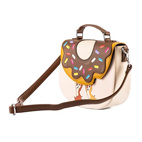 Loungefly Disney Chip and Dale Donut Snatchers Crossbody Bag