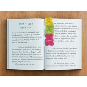 Eureka Beary Good Reader Gummy Bear Scented Bookmarks, Pack of 24