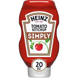 heinz simply tomato ketchup with no artificial sweeteners (20 oz bottle)