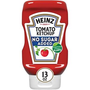 heinz ketchup, no added sugar, 13 oz