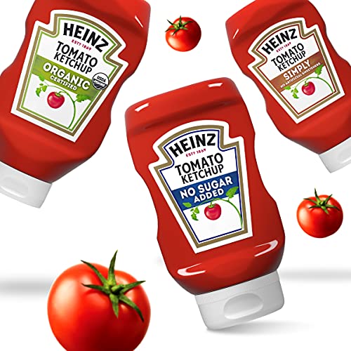 Heinz Ketchup, No Added Sugar, 13 oz