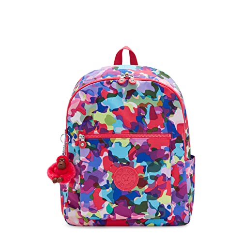 Kipling Women's Chuwy Backpack, Lightweight, Compact, Stylish, School Bag, Artful Blend, Medium