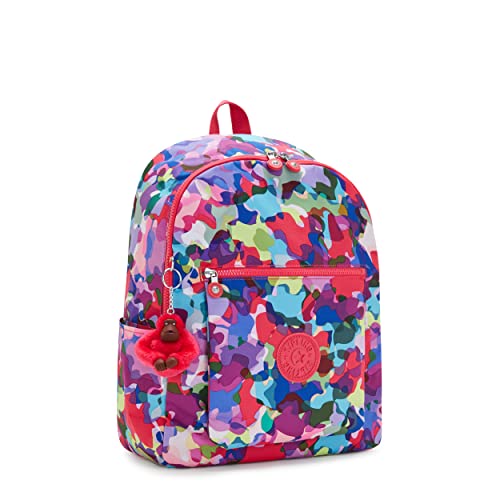 Kipling Women's Chuwy Backpack, Lightweight, Compact, Stylish, School Bag, Artful Blend, Medium