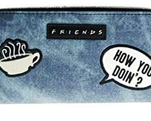 Classic Series Friends Coffee Shop Logo Zip Around Clutch Wallet