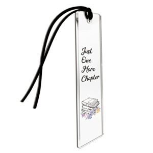 thank you gifts – just one more chapter inspirational bookmark gifts, friendship, women friends coworkers girls lovers daughter gifts new job gifts for her – inspirational bookmark