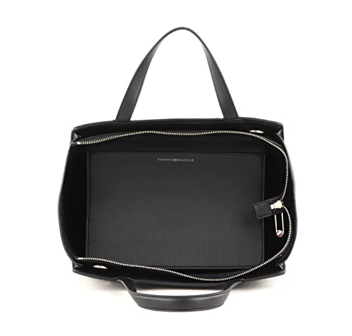 Tommy Hilfiger Black Polyester Handbag