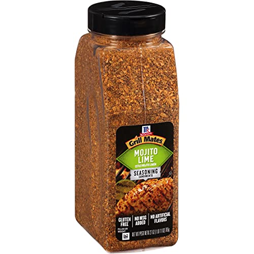 McCormick Grill Mates Mojito Lime Seasoning, 27 oz - One 27 Ounce Container of Mojito Seasoning, Perfect on Shrimp Tacos, Chicken Wings, Lamb Chops and More