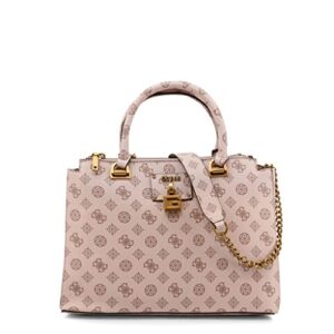guess centre stage status satchel, shell logo