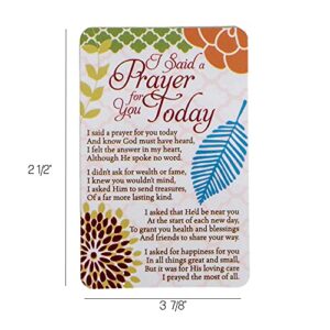 Pocket Card Bookmark Pack of 12 - I Said a Prayer for You Today