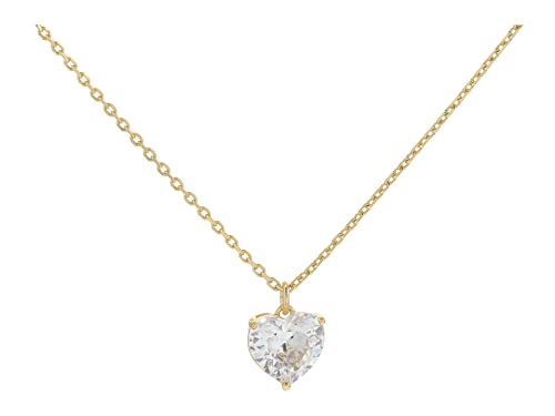 Kate Spade New York My Love April Pendant Necklace Clear/Gold One Size