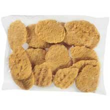 tyson red label select cut golden crispy breaded chicken breast portioned filet, 4 ounce — 2 per case.