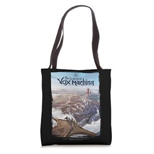 the legend of vox machina poster art tote bag