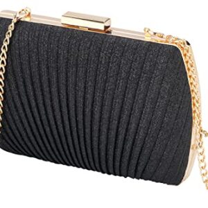 Savatano gold clutch,Evening bag gold clutch purses for women evening wedding cocktail party crossbody shoulder handbag