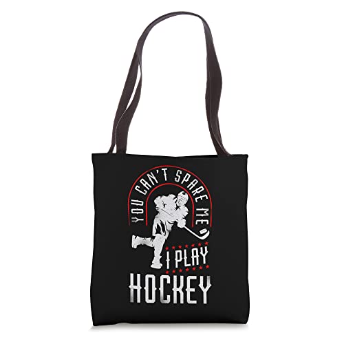 Ice Hockey Vintage Tote Bag