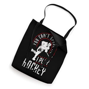 Ice Hockey Vintage Tote Bag