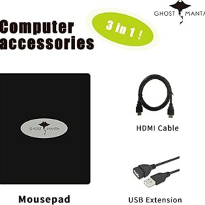 Lenovo Newest Ideapad 3 17.3" FHD Business Laptop, AMD Ryzen 5 5625U(6 Cores, Up to 4.3GHz), 24GB RAM, 1TB NVMe SSD, Fingerprint, Webcam, Fullsize KB, WiFi 6, HDMI, Type-A&C, Win 11, GM Accessories