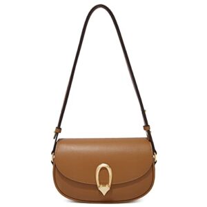 foxlover mini cow leather crossbody bag for women stylish shoulder bag ladies messenger bags purse and handbag