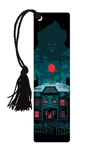 IT Chapter Two – Pennywise – Neibolt House - Glossy Bookmark with Tassel for Gifting and Collecting