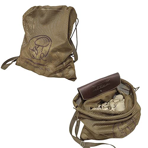 Acropolis Morel Mushroom Hunting Bag - Forage Purse for Morels - Mushroom Hunting Bag Picking - Haversack Crossbag - Forage Pouch for Hiking, Morel Mushrooms, Camping, Hunting