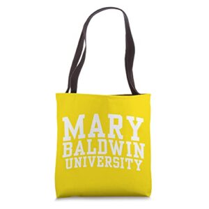 mary baldwin university oc1423 tote bag