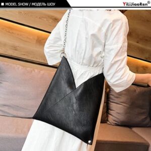 Leather Handbags for Women Luxury Handbags Women Bags Large Capacity Tote Bag Shoulder Bags (Black,30cm)