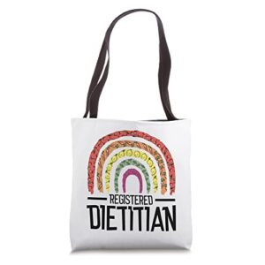 registered dietitian nutritionists tote bag