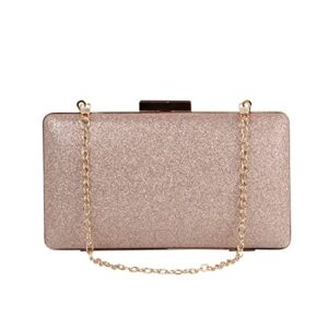emprier women’s vintage evening handbag glitter bridal prom clutch handbag wedding party envelope purse shoulder bag