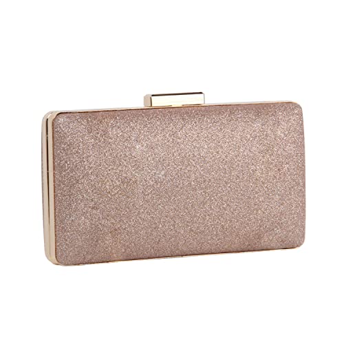 Emprier Women's Vintage Evening Handbag Glitter Bridal Prom Clutch Handbag Wedding Party Envelope Purse Shoulder Bag