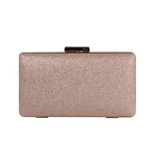 Emprier Women's Vintage Evening Handbag Glitter Bridal Prom Clutch Handbag Wedding Party Envelope Purse Shoulder Bag