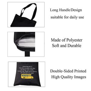 CMNIM School Bus Driver Gifts School Bus Driver Appreciation Gifts Tote Bag Thank You Gifts for School Bus Driver