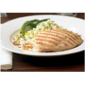tyson savory formulated chicken breast fillet, 6 ounce — 28 per case.