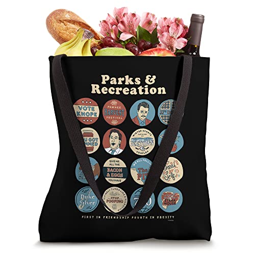 Parks and Recreation Mash-Up Tote Bag