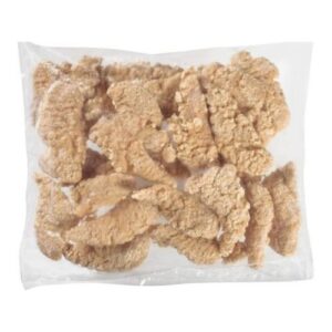 tyson homestyle fritter chicken breast tenderloin, 5 pound — 2 per case.