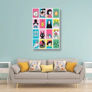 ABOUTKk Anime Poster Canvas Wall Art Gift Idea Decor Home Posters Artworks 12x18inch(30x45cm) Lwebecn