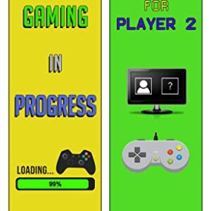 Creanoso Gamer Bookmarks (60-Pack) - Party Favors and Premium Gift Set Ideas for Children, Teens, & Adults – Classroom Teaching Incentives Rewards