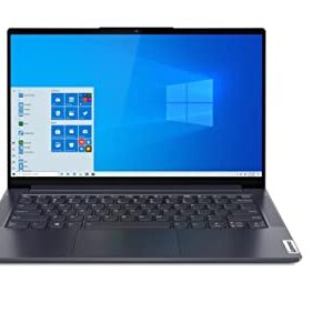 Lenovo Latest Ideapad Slim 7i 14" FHD Ultrabook (300 nits) with 11th Gen Intel i7-1165G7 up to 4.70 GHz, 512GB PCIe SSD, 16GB RAM, Backlit-KYB, FP-Reader, Thunderbolt, WiFi6, IR-Webcam, Win10H, T.F