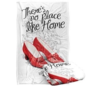 the wizard of oz no place like home silky touch super soft throw blanket 36″ x 58″