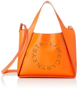 stella mccartney(ステラ マッカートニー) women tote bag, orange, one size