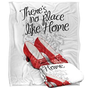 the wizard of oz no place like home silky touch super soft throw blanket 50″ x 60″