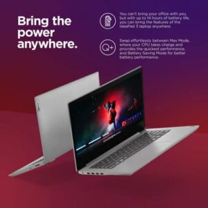 Lenovo 2023 Newest IdeaPad 3 14" FHD Laptop, for Students and Business, Intel Core i3-1115G4(Up to 4.1GHz), 8GB DDR4 RAM, 256GB NVMe SSD, Webcam, HDMI, WiFi 6, Win 11 Home, W/GM Accessories