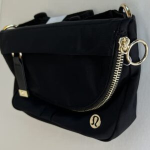 Lululemon All Night Festival Bag Micro (Black/Gold)