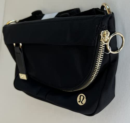 Lululemon All Night Festival Bag Micro (Black/Gold)